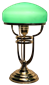 Venuše - secesní stolní lampa